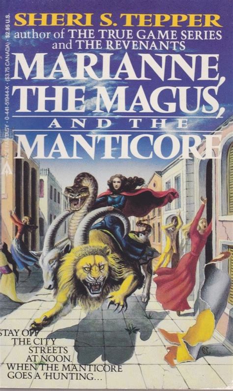 Cover of Marianne, Magus, Manticore by Tepper